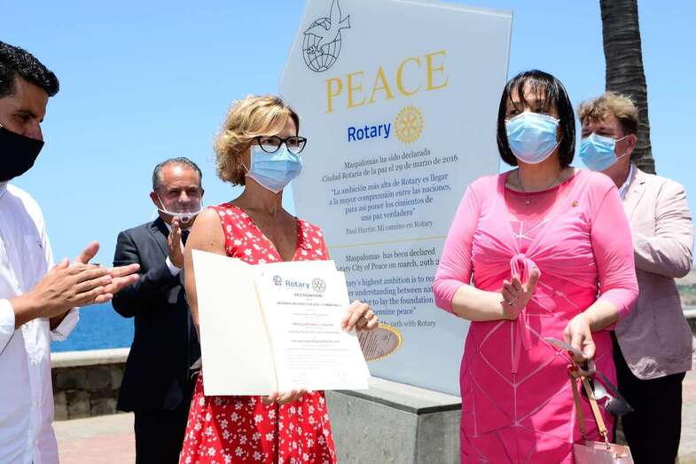 La inauguración del monumento tuvo lugar este martes, 30 de junio (Foto TA)